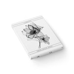Custom Modern Flowers Journal - Ruled Line