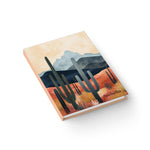 Personalized Arizona Desert Saguaro Cactus Journal, Custom Gift - Ruled Line