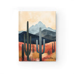 Personalized Arizona Desert Saguaro Cactus Journal, Custom Gift - Ruled Line